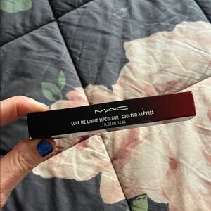 MAC Cosmetics Love Me Liquid Lipcolour - Black & Deep Red Packaging